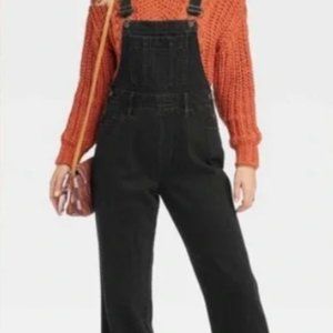 NWT Universal Thread Black Overalls